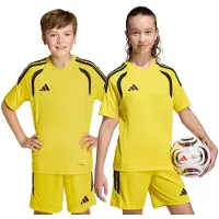 Adidas Garçons, T-shirt de sport, Tiro26L Jsy Y - tmyell/black (140), Jaune, 140