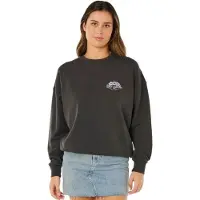 Rip Curl Bells Heritage Crew Sweatshirt Noir 2XS Femme