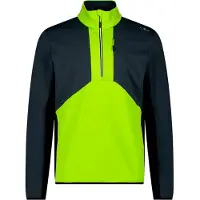 CMP Pull à col roulé zippé Grid Tech