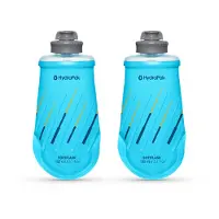 Hydrapak - Set de 2 flasques de 150 ml - Pack 2 Softflask 150ml Malibu Blue en Silicone - Bleu