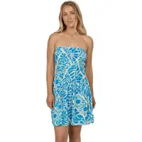 Salty Crew Windward Sleeveless Short Dress Bleu S Femme