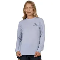 Salty Crew Flying High Sunshirt Long Sleeve Rash Guard Violet XL Femme