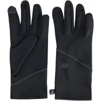 4F tiefschwarze Handschuhe (S)