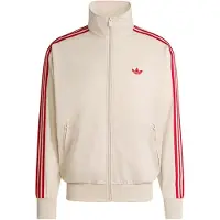 Adidas Firebird Full Zip Sweatshirt Beige S Homme