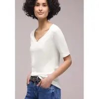 Street One T-shirt 'Ada' écru