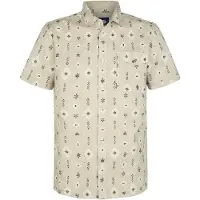 Petrol Industries M-1060-sis412 Short Sleeve Shirt Beige 2XL Homme