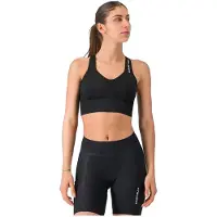 Castelli Crop Comfort Sports Top Noir L-XL Femme