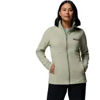 Columbia Basin Trail Iii Full Zip Fleece Vert L Femme