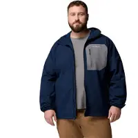 Columbia Tall Heights Iii Plus Size Softshell Jacket Bleu 3X Homme