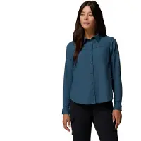Columbia Silver Ridge 3.0 Long Sleeve Shirt Bleu 2XL Femme