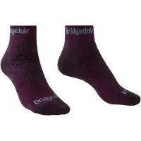 Bridgedale Hike Midweight Performance Ankle Socks Rouge EU 35-37 Femme