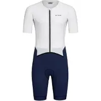 Orca Athlex Aero Race V2 Short Sleeve Trisuit Blanc,Bleu XL Homme