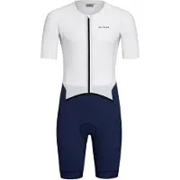 Orca Athlex Aero Race V2 Short Sleeve Trisuit Blanc,Bleu S Homme