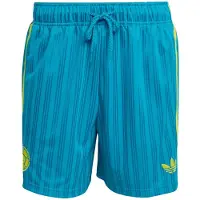 Adidas Pantalon de sport 'Kolumbien' azur / citron vert