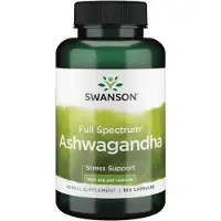 Sonstiges Ashwagandha 450 mg 100 gélules Swanson Health Products