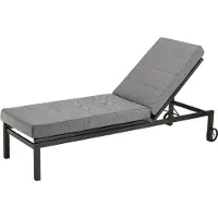Dreamstar Coussin de haute qualité pour chaise longue de jardin | Coussin pour chaise longue | 60 x 200 cm | Coussin d'extérieur | XDREAM Garden