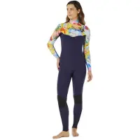 Rip Curl Dawn Patrol Pro 3/2 Mm Woman Long Sleeve Chest Zip Neoprene Suit Multicolore 10 Femme