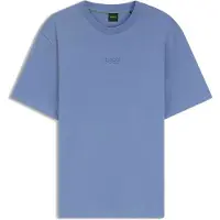 BOSS pour homme. 50519368 T-shirt oversize bleu (XS), Casuel, Coton, Manche courte