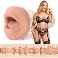 Fleshlight Mia Malkova - masturbateur bouche réaliste - couleur chair