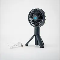 Mormark Mini-ventilateur portable, Ventilateur manuel rechargeable 70 dB, Ventilateur sur pied avec capacité de batterie 2000mAh - HANDCOLIO
