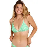 Rip Curl Croback Tri Bikini Top Vert XS Femme