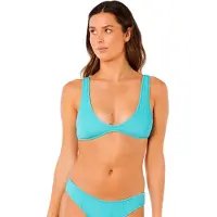 Rip Curl Vibe Surf Bikini Top Bleu S Femme