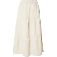 Vila Prisilla Ankle High Waist Midi Skirt Blanc 40 Femme