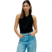Salsa Jeans 21012119 Sleeveless Top Noir XL Femme