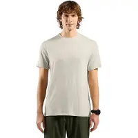 Odlo Merino 160 Short Sleeve T-shirt Beige L Homme