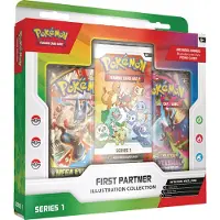 Pokémon Collection d'illustrations des premiers partenaires Pokémon TCG, Série 1