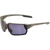 Cratoni C-Lite Color+ Lifestyle Gris-Bleu S/O Miroir, lunettes de soleil, marron