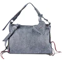 Desigual Sac bandoulière bleu denim