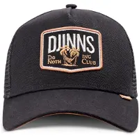 Djinns Casquette 'Nothing Club' noisette / noir / blanc