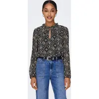 ONLY Chemisier 'ONLDitsy' noisette / gris / noir