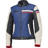 Held Midway Femme Bleu Rouge Blanc Blouson Cuir Taille 34
