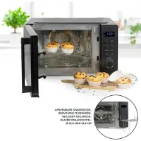 Domo DO22301C Micro-ondes Noir 900 W Fonction gril, fonction minuterie (DO22301C)