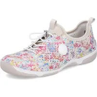 Rieker Damen Slipper Bunt/Gemustert