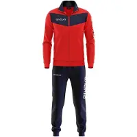 Givova Visa Tracksuit Rouge,Bleu 10-12 Years Garçon