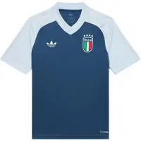 Adidas T-Shirt fonctionnel 'Italy 26 Away Kids Pre-Match' bleu / vert / blanc cassé