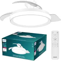 Philips Bliss Ventilateur Rétractable Pales Rétractables, Led 3 Cct, Moteur Dc -