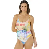Rip Curl Hotel Malibu Cheeky Swimsuit Multicolore XS Femme