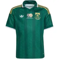 Adidas South Africa 26/27 Away Junior Short Sleeve T-shirt Vert 7-8 Years Enfants