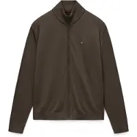 Napapijri Decatur 2.0 Full Zip Sweatshirt Vert,Marron M Homme