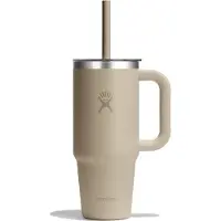 Hydroflask Travel Tumbler Clear-24 Oz Thermal Mug Blanc 24 oz