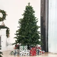 SUGIFT Arbre de Noël artificiel, en PVC/PE, de couleur verte