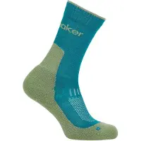 Icebreaker Merino Hike+ Light Crew Socks Vert,Bleu EU 38-40 Femme