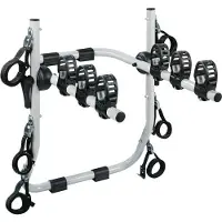 Nordrive Support de vélo Follow-Me T3, pour 3 vélos, charge maximale de 45 kg