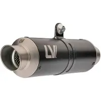 Leovince Gp Corsa Black Edition Ktm Duke 125 Abs 21-23/duke 390 Abs 21-23 Not Homologated Muffler Argenté Not Homologated