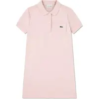 Lacoste Kids 347066 Short Sleeve Dress Rose 4 Years Fille