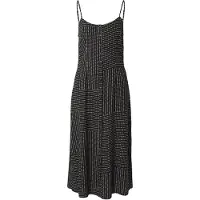 Superdry Print Button Down Cami Sleeveless Midi Dress Noir XS Femme